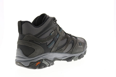 Hi-Tec Ravus Vent Mid WP 53115 Mens Gray Suede Lace Up Hiking Boots
