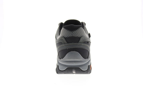 Hi-Tec Ravus Vent Low WP 53117W Mens Gray Wide 2E Suede Athletic Hiking Shoes