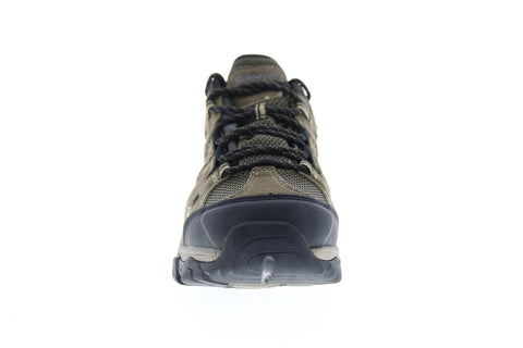 Hi-Tec Ravus Vent Low WP 53118 Mens Gray Suede Athletic Hiking Shoes