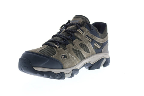 Hi-Tec Ravus Vent Low 53118 Mens Gray Suede Athletic Hiking Shoes
