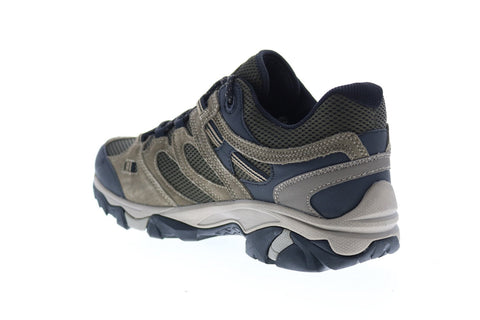 Hi-Tec Ravus Vent Low 53118 Mens Gray Suede Athletic Hiking Shoes