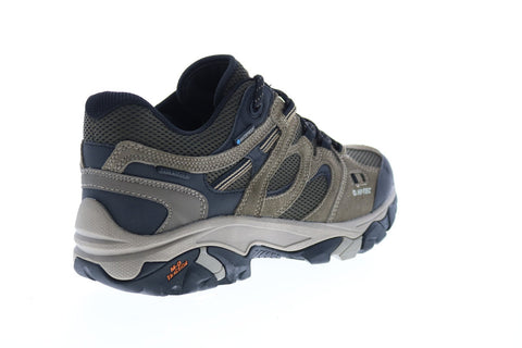 Hi-Tec Ravus Vent Low 53118 Mens Gray Suede Athletic Hiking Shoes