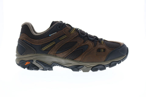 Hi-Tec Ravus Vent Lux WP 53135 Mens Brown Suede Athletic Hiking Shoes