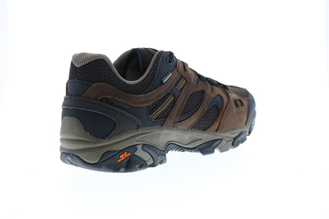 Hi-Tec Ravus Vent Lux WP 53135 Mens Brown Suede Athletic Hiking Shoes