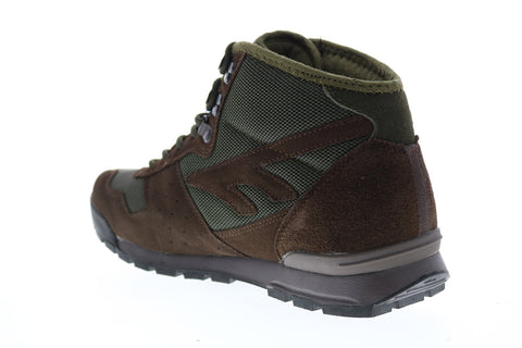 Hi-Tec Sierra Lite 53204 Mens Brown Suede Nylon Lace Up Hiking Boots