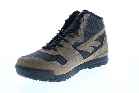 Hi-Tec Sierra Lite 53208 Mens Brown Suede Lace Up Hiking Boots
