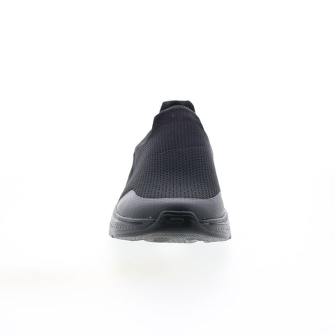 Skechers Go Walk 4 Incredible Mens Black Canvas Lifestyle Sneakers Shoes