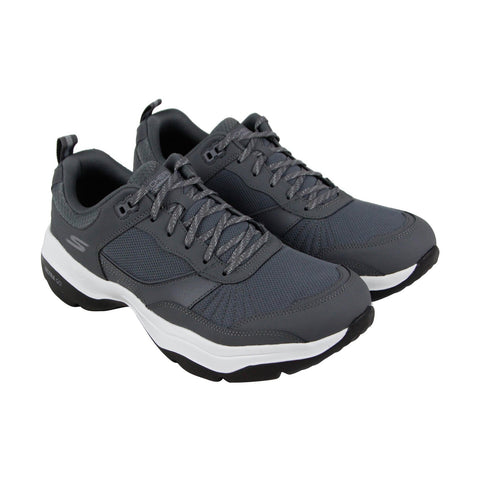 Skechers GOwalk Mantra Ultra 54796 Mens Gray Lace Up Athletic Gym Running Shoes