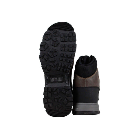 Magnum Austin Mid Steel Toe 5549 Mens Brown Leather Lace Up Hiking Boots