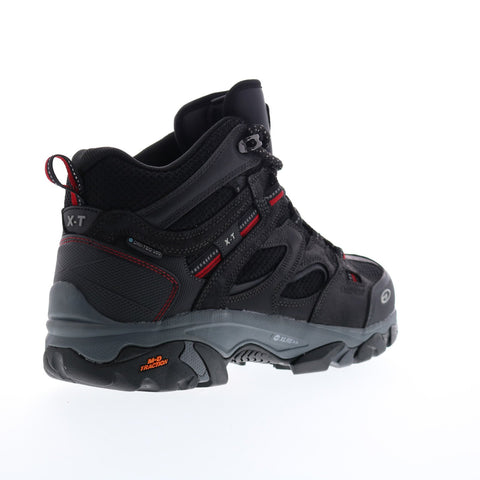 Hi-Tec X-T Boron Mid Waterproof 360 ST 57041 Mens Black Work Boots Shoes