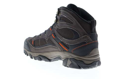 Hi-Tec Explorer WP Steel Toe 57046 Mens Brown Suede Lace Up Work Boots