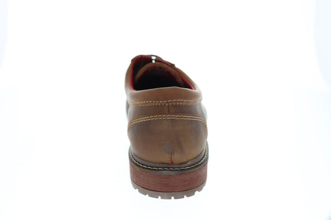 GBX Parker Cap Toe 577534 Mens Brown Leather Low Top Lace Up Oxfords Shoes