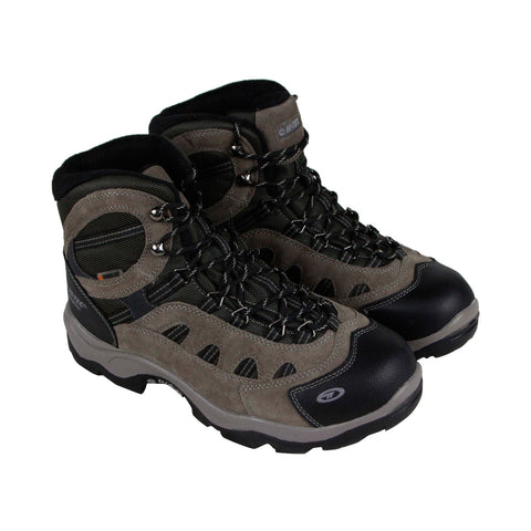 Hi-Tec Bandera Winter 200 Waterproof Mens Gray Trail Hiking Boots Shoes
