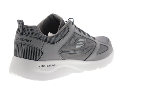 Skechers Dynamight 2.0 Fallford 58363 Mens Gray Lifestyle Sneakers Shoes