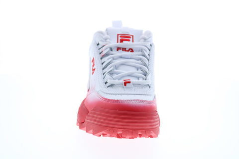 Fila Disruptor II Brights Fade Womens White Lifestyle Sneakers Shoes