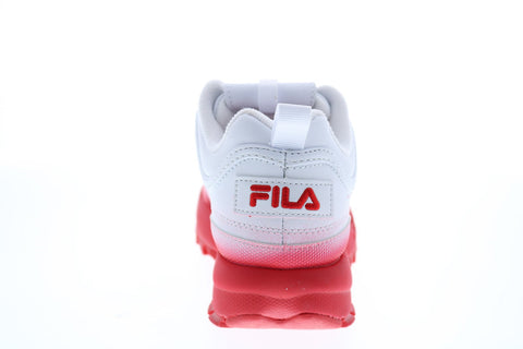 Fila Disruptor II Brights Fade Womens White Lifestyle Sneakers Shoes