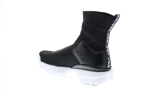 Fila Disruptor Stretch Womens Black Synthetic Lifestyle Sneakers Shoes