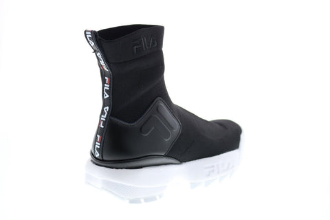 Fila Disruptor Stretch Womens Black Synthetic Lifestyle Sneakers Shoes