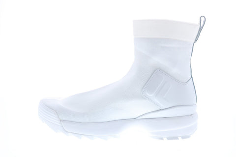 Fila Disruptor Stretch Womens White Synthetic Lifestyle Sneakers Shoes