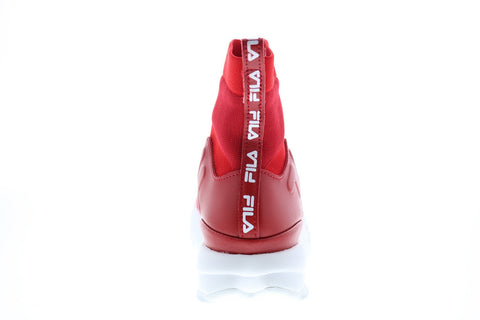 Fila Disruptor Stretch Womens Red Synthetic Lifestyle Sneakers Shoes