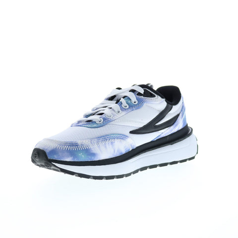 Fila Renno Tie Dye 5CM01650-147 Womens Blue Mesh Lifestyle Sneakers Shoes