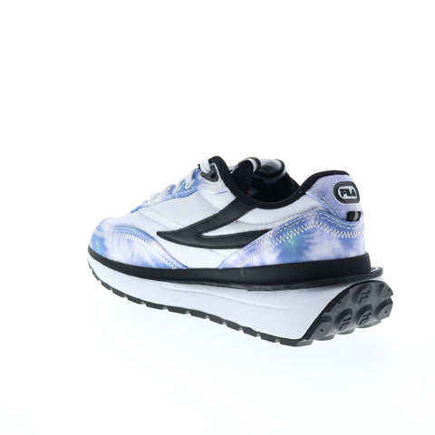 Fila Renno Tie Dye 5CM01650-147 Womens Blue Mesh Lifestyle Sneakers Shoes