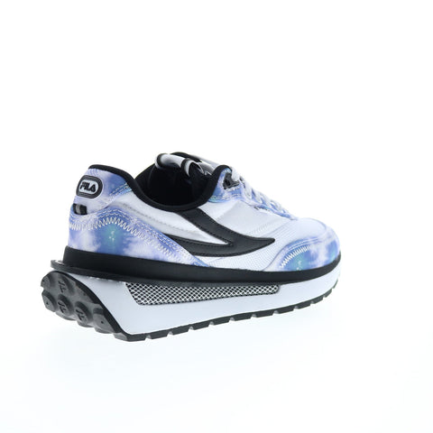 Fila Renno Tie Dye 5CM01650-147 Womens Blue Mesh Lifestyle Sneakers Shoes