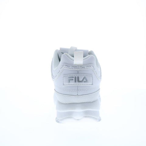 Fila Disruptor II Premium Repeat Womens White Lifestyle Sneakers Shoes