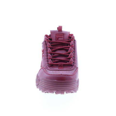 Fila Disruptor II Autumn 5FM00695-600 Womens Red Lifestyle Sneakers Shoes