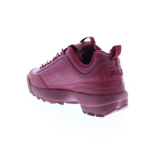 Fila Disruptor II Autumn 5FM00695-600 Womens Red Lifestyle Sneakers Shoes