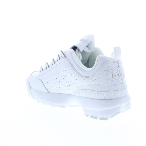 Fila Disruptor II Metallic Accent Womens White Lifestyle Sneakers Shoes