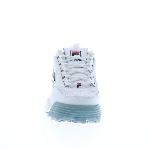 Fila Disruptor II Graphic 5FM00713-125 Womens White Lifestyle Sneakers Shoes