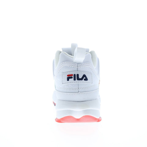Fila Disruptor II Graphic 5FM00713-125 Womens White Lifestyle Sneakers Shoes