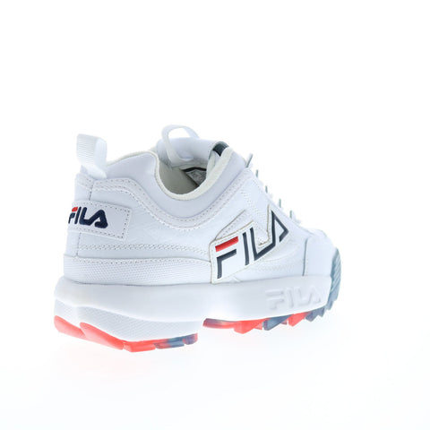 Fila Disruptor II Graphic 5FM00713-125 Womens White Lifestyle Sneakers Shoes