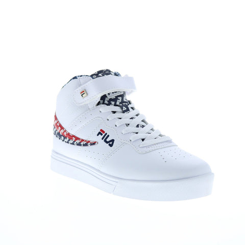 Fila Vulc 13 Bandana Multilogo Womens White Lifestyle Sneakers Shoes