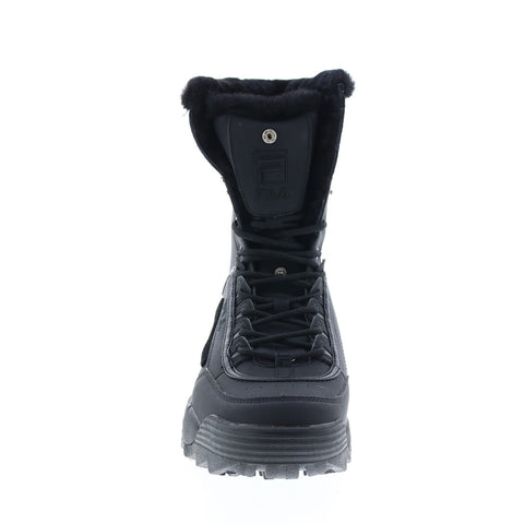 Fila Disruptor Shearling 5HM00521-001 Womens Black Casual Dress Boots