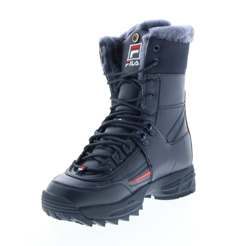 Fila Disruptor Boot 5HM00545-422 Womens Blue Synthetic Casual Dress Boots