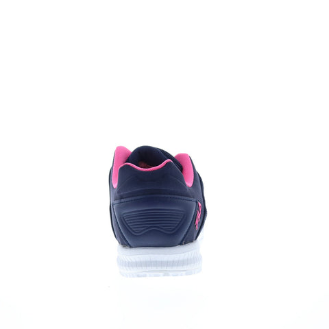 Fila Memory Techknit Slip Resistant WR Womens Blue Athletic Work Shoes