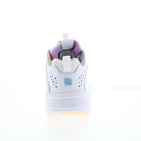 Fila Ray Tracer Iridescent 5RM01271-199 Womens White Lifestyle Sneakers Shoes