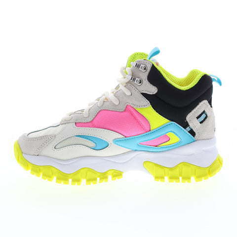 Fila Ray Tracer TR 2 Mid 5RM01326-117 Womens Beige Lifestyle Sneakers Shoes