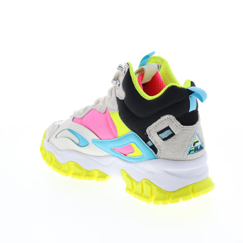 Fila Ray Tracer TR 2 Mid 5RM01326-117 Womens Beige Lifestyle Sneakers Shoes