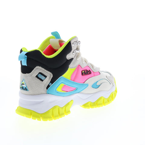 Fila Ray Tracer TR 2 Mid 5RM01326-117 Womens Beige Lifestyle Sneakers Shoes