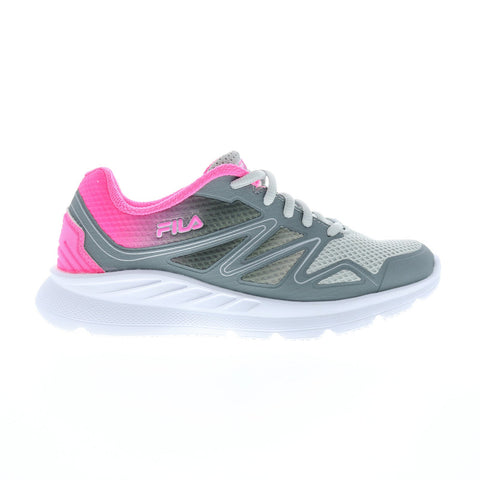 Fila Memory Panorama 9 5RM01619-263 Womens Gray Mesh Athletic Running Shoes