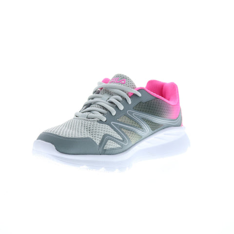 Fila Memory Panorama 9 5RM01619-263 Womens Gray Mesh Athletic Running Shoes
