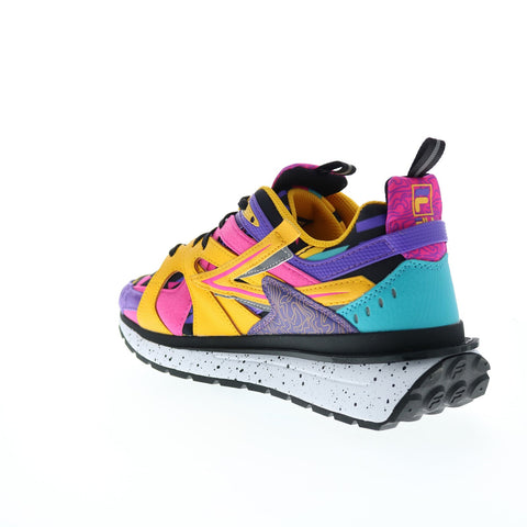 Fila Sandenal 5RM01745-019 Womens Purple Leather Lifestyle Sneakers Shoes