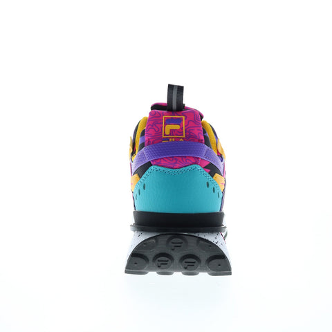 Fila Sandenal 5RM01745-019 Womens Purple Leather Lifestyle Sneakers Shoes