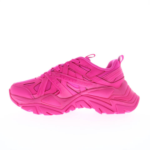 Fila Electrove 2 5RM02229-650 Womens Pink Leather Lifestyle Sneakers Shoes