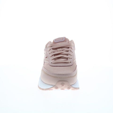 Fila Renno 5RM02276-661 Womens Beige Mesh Lace Up Lifestyle Sneakers Shoes