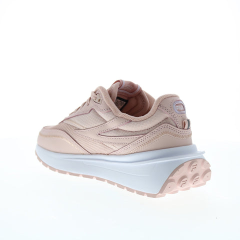 Fila Renno 5RM02276-661 Womens Beige Mesh Lace Up Lifestyle Sneakers Shoes