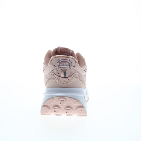 Fila Renno 5RM02276-661 Womens Beige Mesh Lace Up Lifestyle Sneakers Shoes